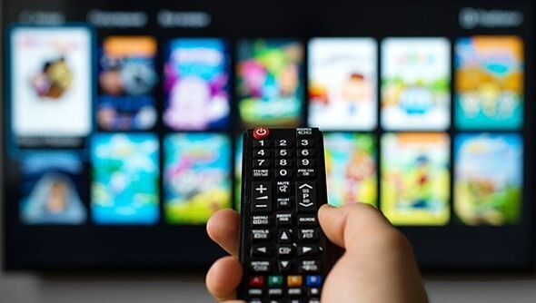 Video On Demand Distribution - TV Remote Picture